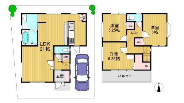 高槻市氷室町１丁目の中古一戸建