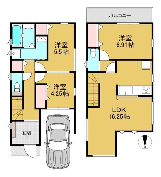 高槻市大和１丁目の新築一戸建