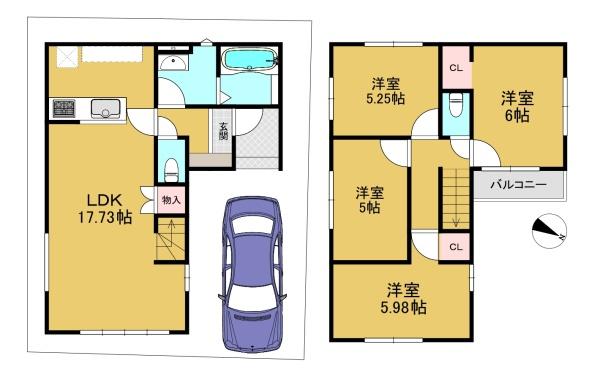 高槻市深沢町１丁目の新築一戸建