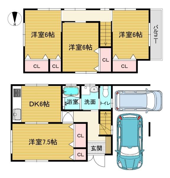 高槻市大塚町３丁目の中古一戸建