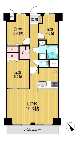 さんくれーる高槻二棟