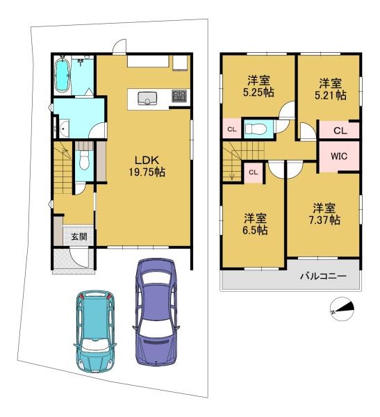 高槻市富田町５丁目の新築一戸建