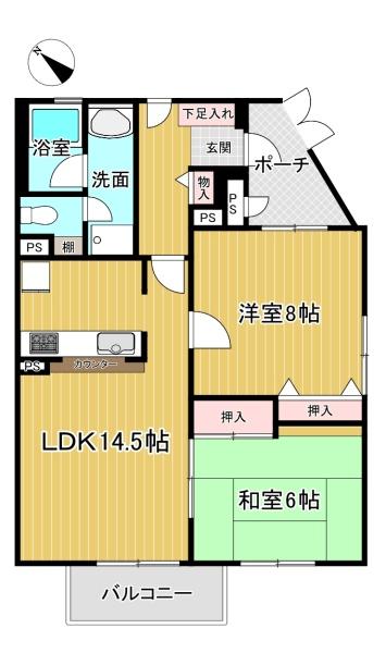 ライオンズヒルズ高槻　3階部分