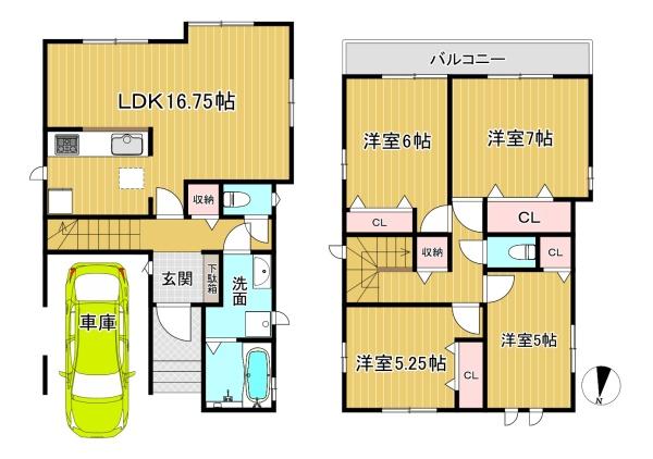 高槻市昭和台町2丁目の新築一戸建