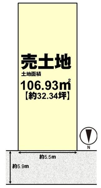 高槻市上本町の売土地