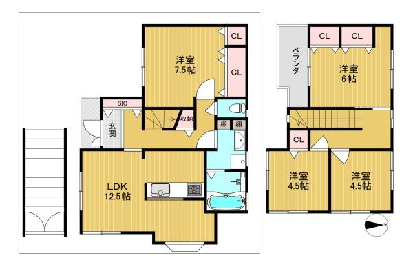 高槻市別所本町の中古一戸建