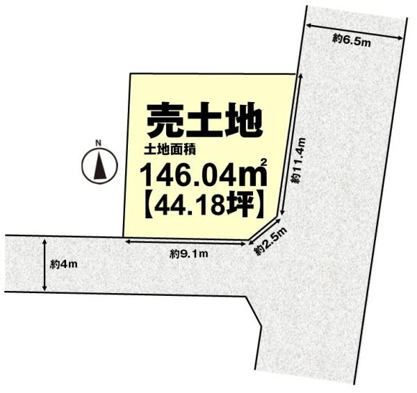 高槻市東城山町の売土地