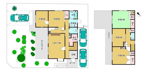 高槻市安岡寺町５丁目の中古一戸建