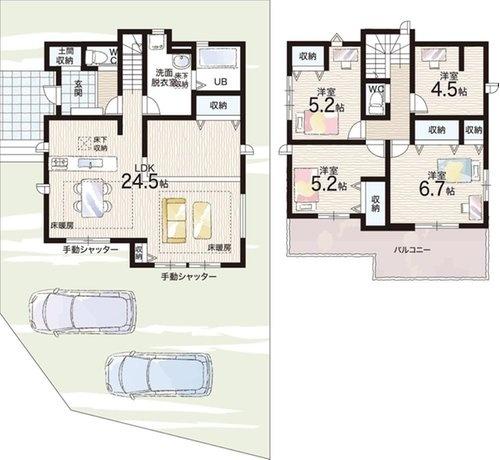 高槻市南平台２丁目の新築一戸建