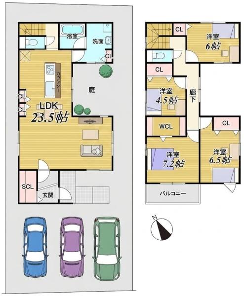 高槻市郡家本町の新築一戸建