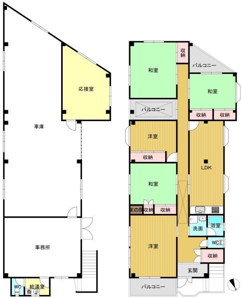 高槻市五領町の事務所