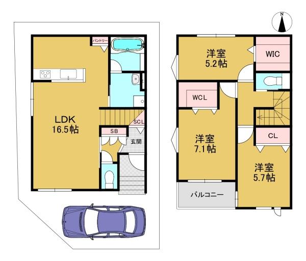 高槻市日向町の土地