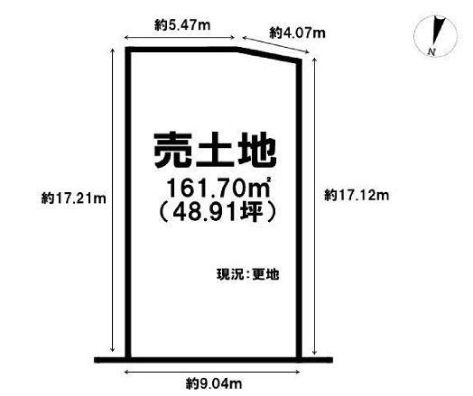 高槻市日吉台二番町の売土地