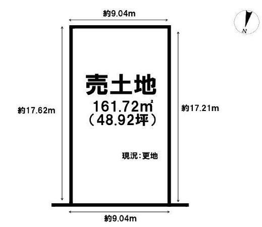 高槻市日吉台二番町の売土地