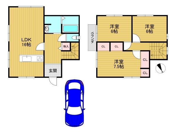 高槻市前島１丁目の中古一戸建