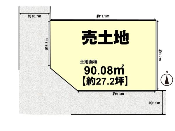 高槻市芝生町１丁目の売土地