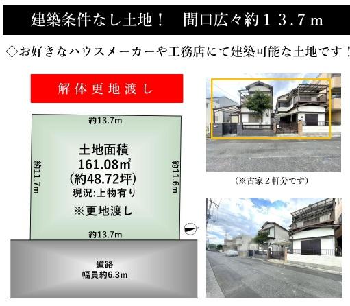 高槻市川添１丁目の売土地