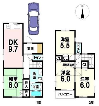 高槻市宮田町3丁目の中古一戸建