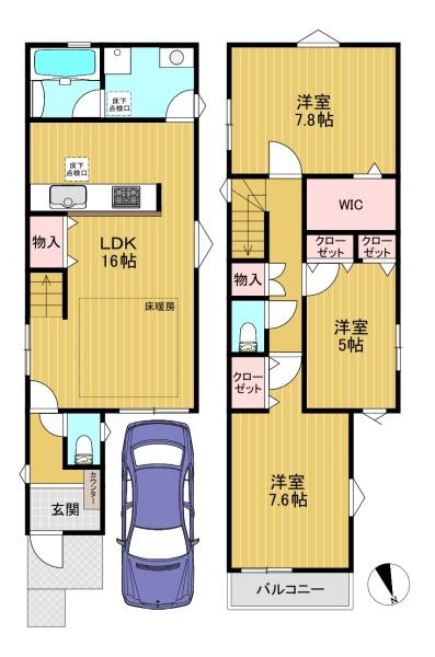 高槻市富田町５丁目の新築一戸建