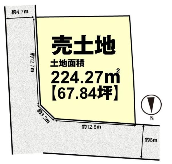 高槻市松が丘２丁目の土地