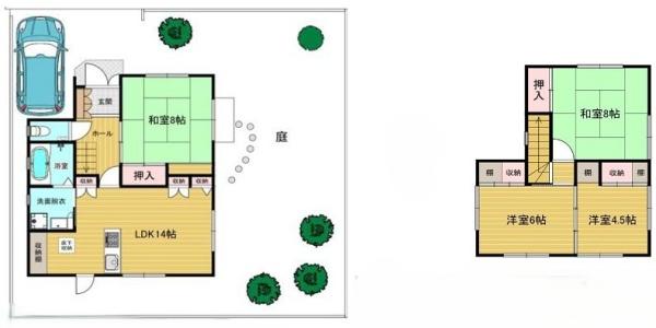 高槻市東天川1丁目の中古一戸建