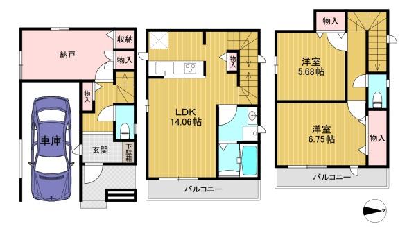 高槻市春日町の新築一戸建