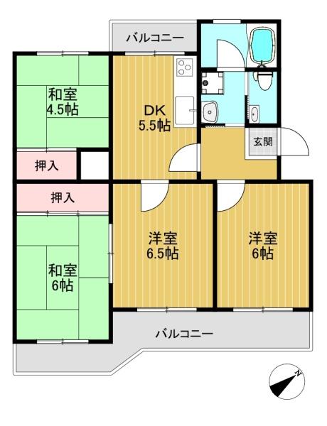 高槻塚原台ハイツ７号棟