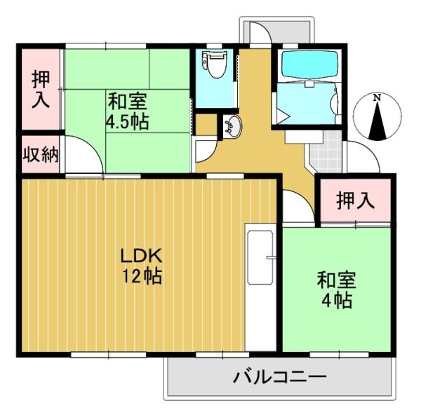 翠が丘団地2号棟