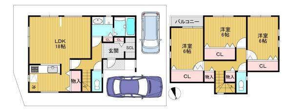 高槻市宮之川原３丁目の売土地