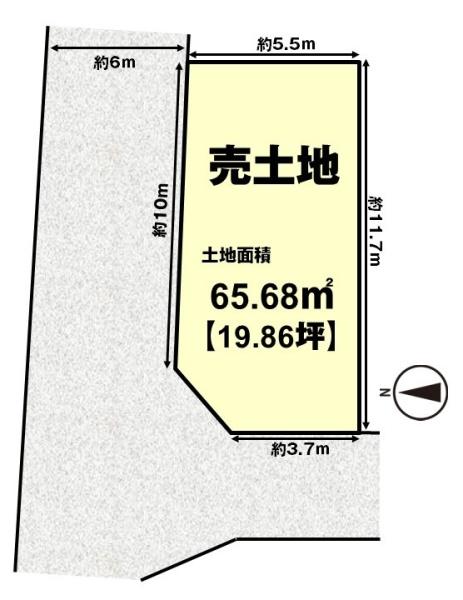 高槻市高西町の売土地