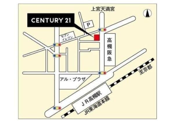 高槻阿武山二番街201号棟　3階部分