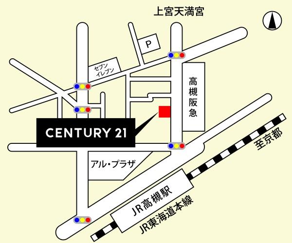 阪急ヒルズコート高槻２番館　８階部分