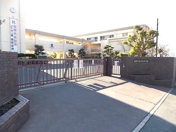 藤和コアティ高槻ハイタウンコアA棟　6階部分(高槻市立芝谷中学校)