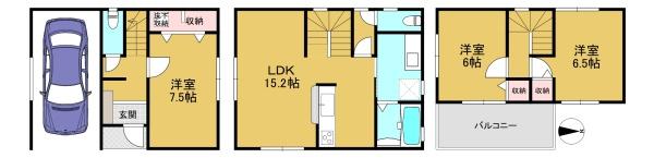 高槻市南松原町の新築一戸建