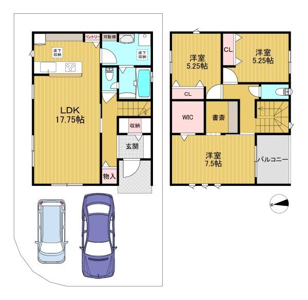 高槻市東上牧２丁目の土地
