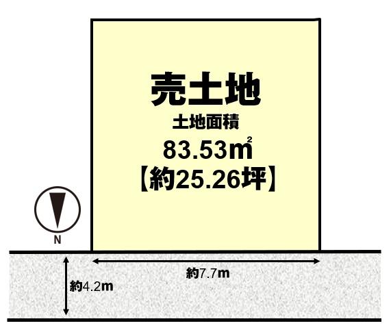 高槻市川西町２丁目の土地