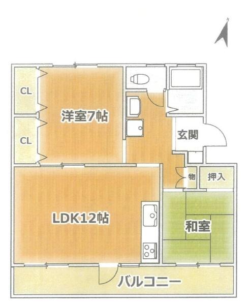 富田第二住宅62号棟