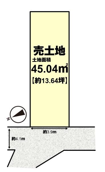 高槻市川西町２丁目の売土地