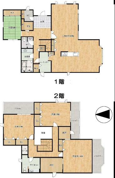 高槻市美しが丘１丁目の中古一戸建