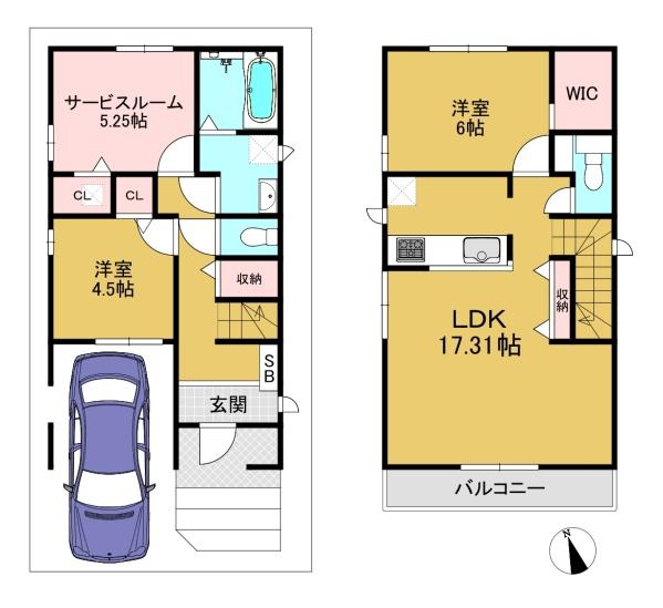 高槻市西冠1丁目の新築一戸建