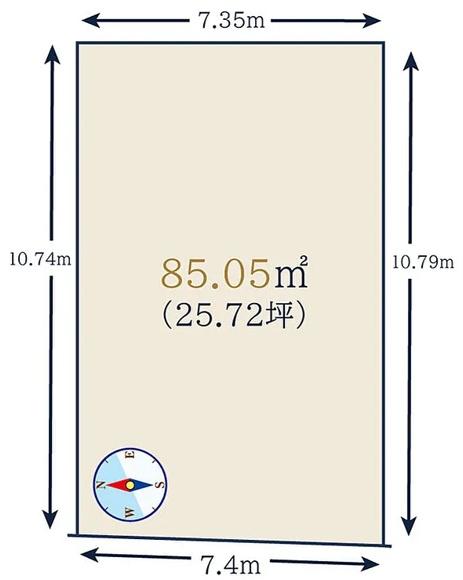 高槻市宮田町1丁目の売土地