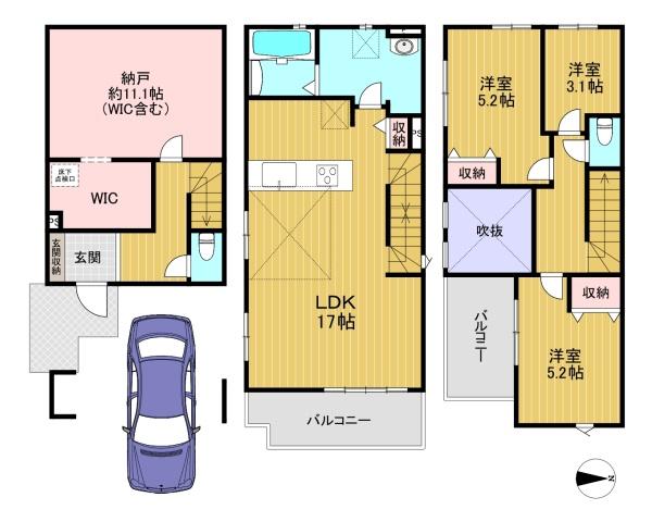 高槻市明野町の新築一戸建