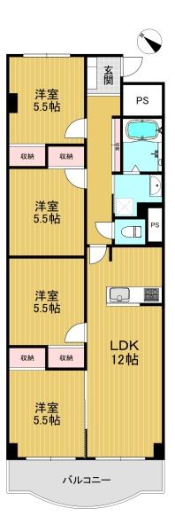 コープ野村高槻E棟