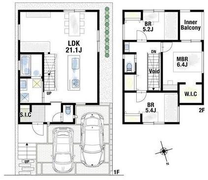 高槻市東上牧３丁目の新築一戸建