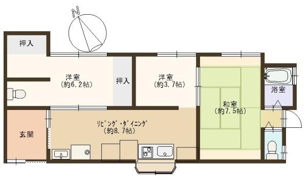 淡路市岩屋の中古一戸建