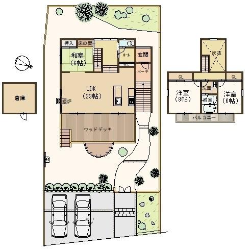 洲本市由良町内田の中古一戸建