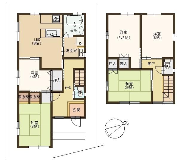 淡路市富島の中古一戸建