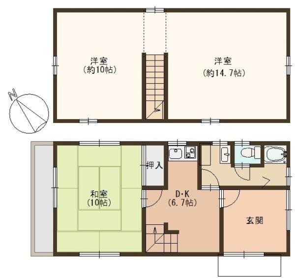 洲本市五色町鳥飼浦の中古一戸建