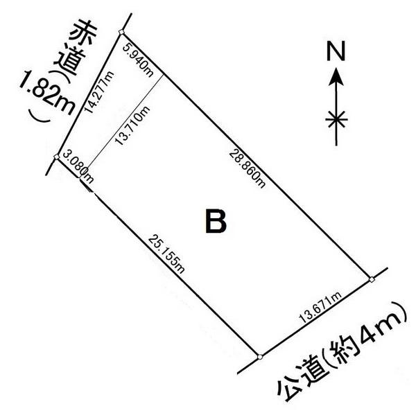 美濃加茂市山之上町　B区画(No.16446)