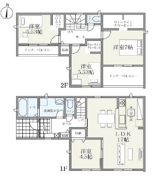 可児市土田井ノ鼻　3号棟（No.46604）